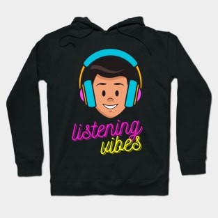 listening lovers Hoodie